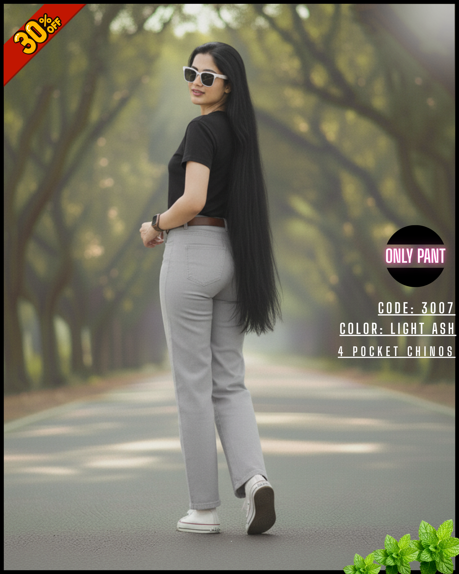 Midi Dress with Belt